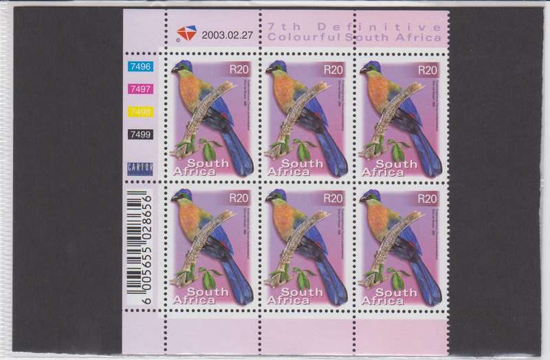 RSA - 7th Definitive R20 - Reprint 2003/02/27 - Control block - SACC 1319a
