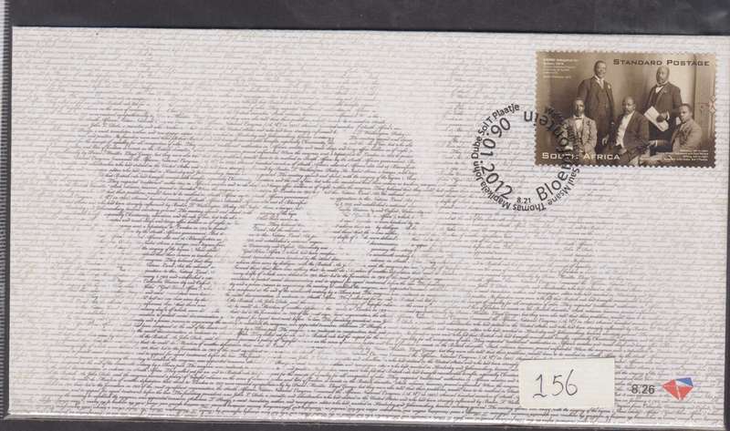 RSA - SA Native cogress - FDC 8.26  - SACC 2218