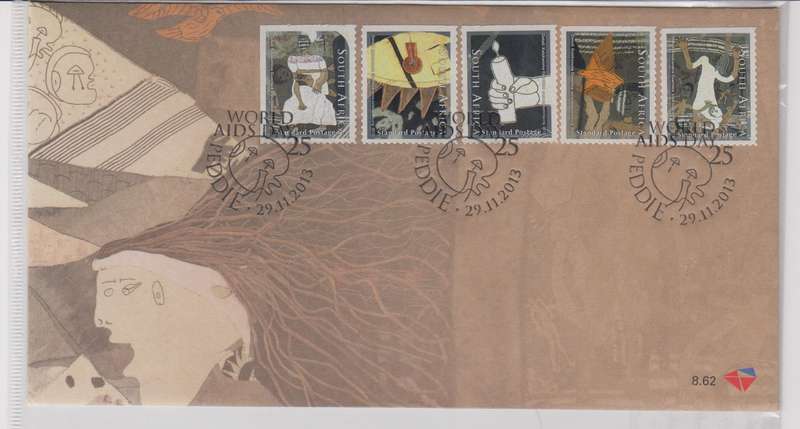 RSA - Aids Day - FDC 8.62  - SACC 2258