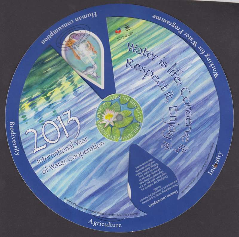 RSA - 2013 Water Cooperation - MNH CTO Full Sheet - SACC 2235