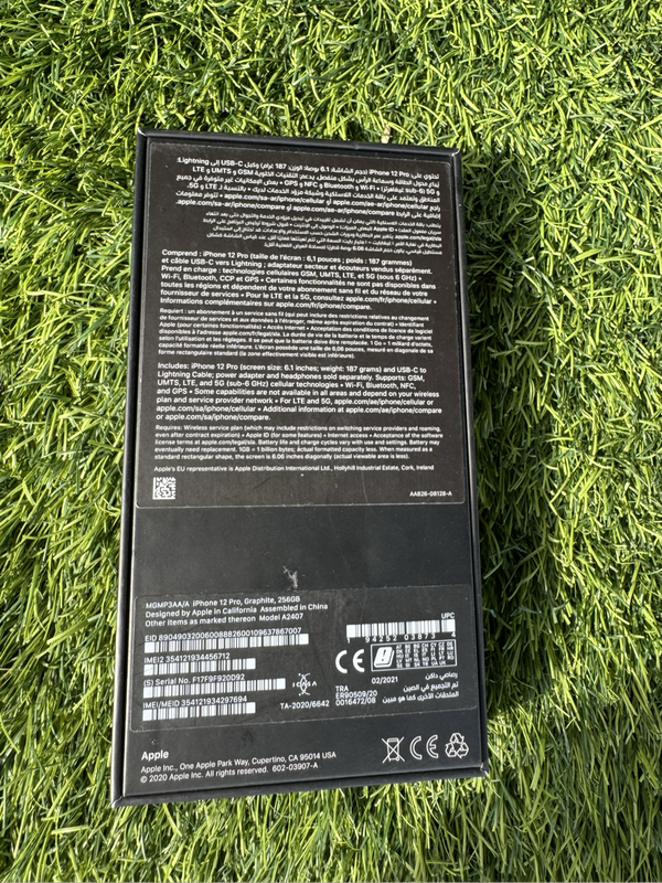 Apple iPhone 12 Pro 256gb graphite