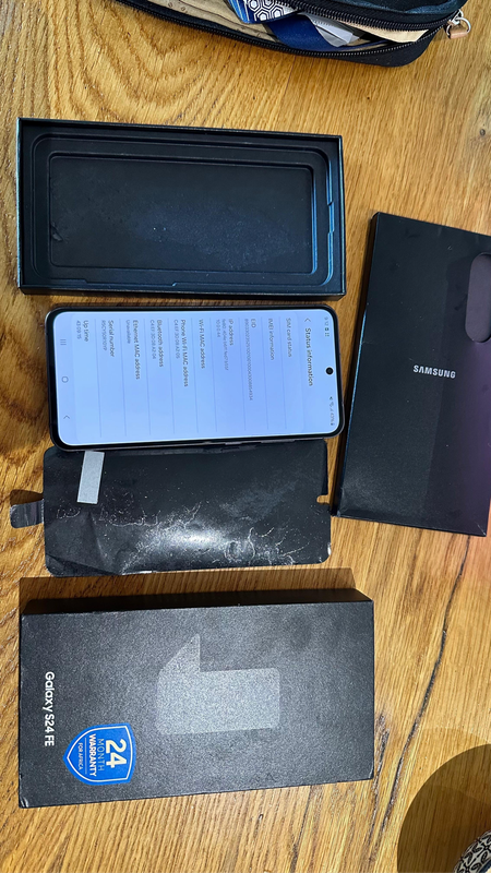 Samsung S24 Fe Graphite 256gb