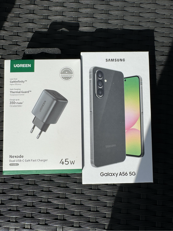Samsung a56 Black 256gb Mint as new