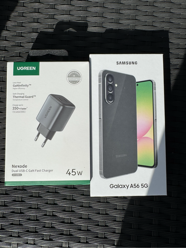 Samsung a56 Black 256gb Mint as new