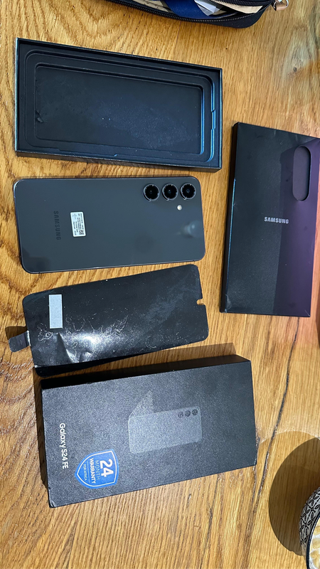 Samsung S24 Fe Graphite 256gb