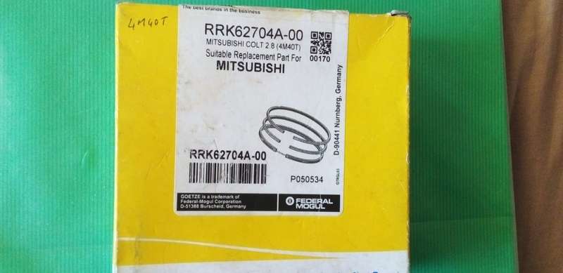 colt 2.8 diesel motor set std piston rings