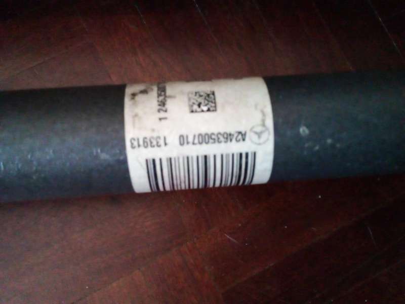 Mercedes B series side shaft set.