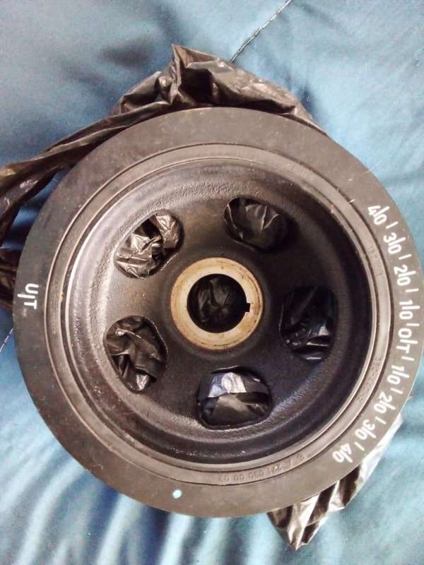 mercedes w204 crank damper pulley