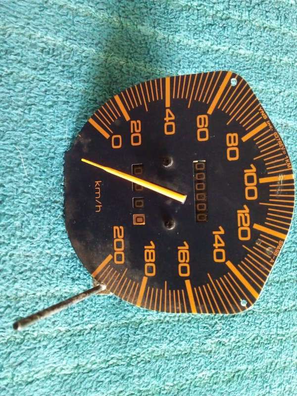 mazda or ford laser new speedo clock