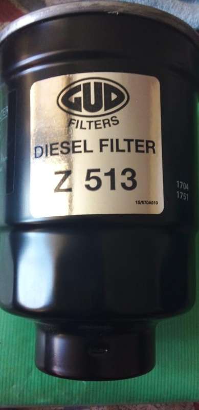 NISSAN GUD Z513 DIESEL FILTER.