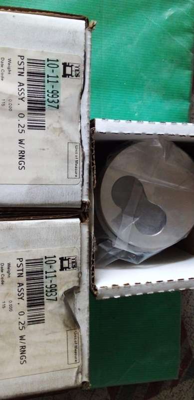 YANMAR TK3.74 ENGINE O.25 PISTON AND RING SET .X3