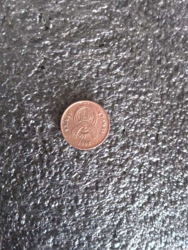 ERROR ROTATED COIN .RSA 1C  185 DEGRESS CLOCKWISE AS PER IMAGE.