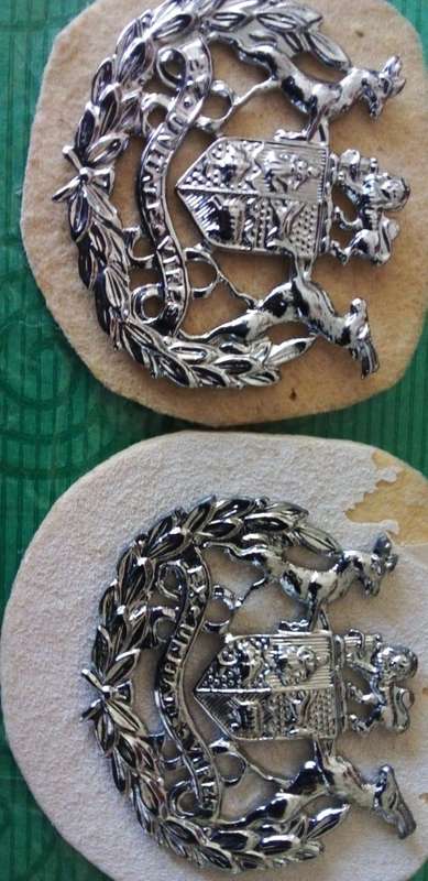 set of new military uniform flashes