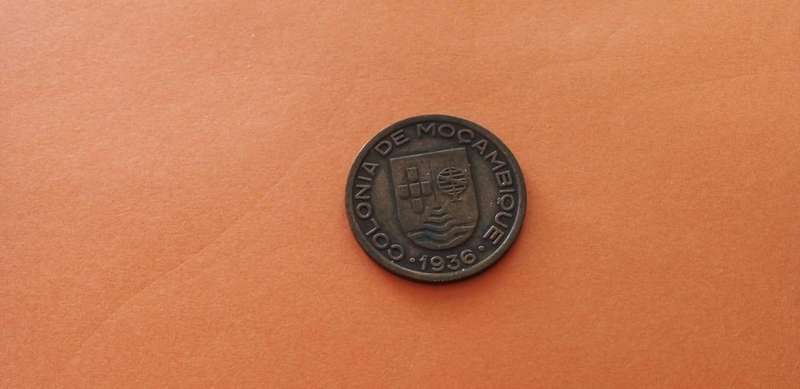 MOZAMBIQUE 1936 TEN CENTAVO COIN IN GOOD CONDITION.as per image.