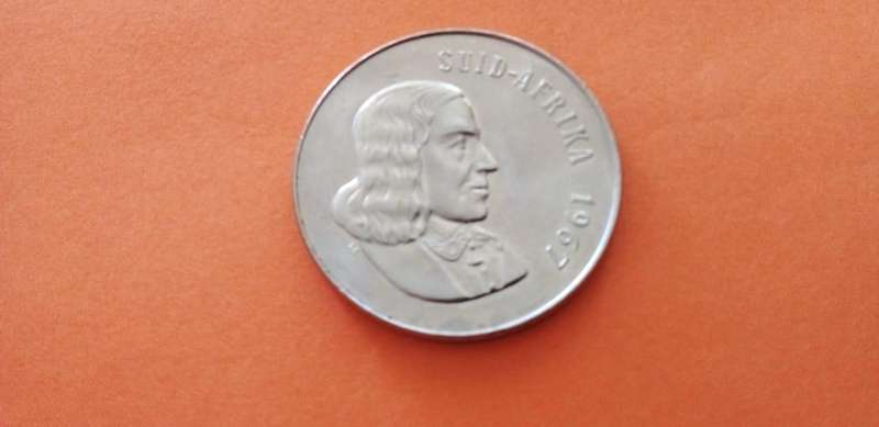 1967 RSA UNCICULATED 50CENT COIN as er image.