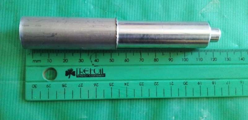 FLAT ALUMINIUM PUNCH as per image.