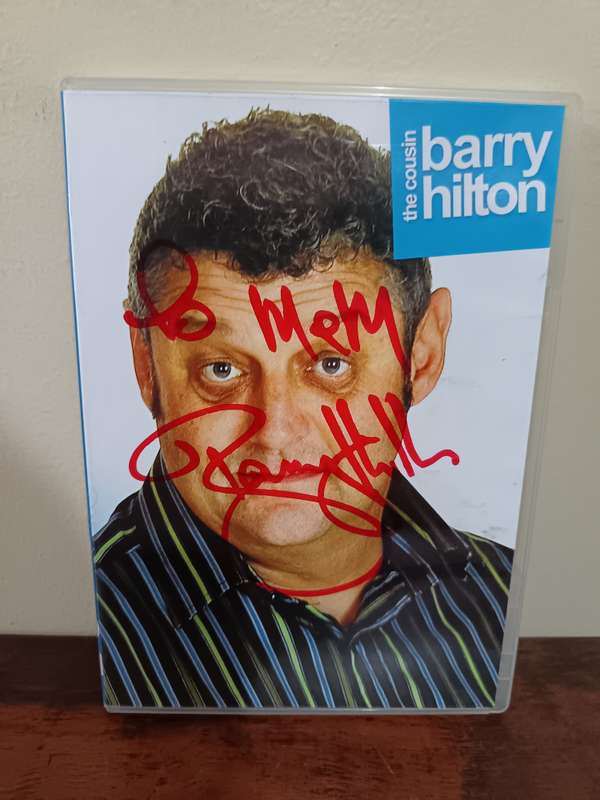 Signed Barry Hilton Working Class Cousin DVD