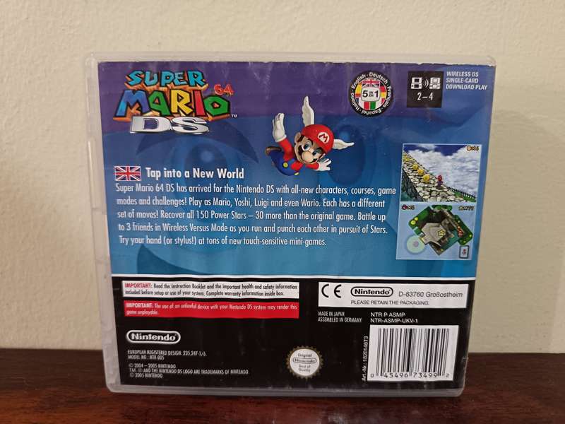 Super Mario 64 on Nintendo DS