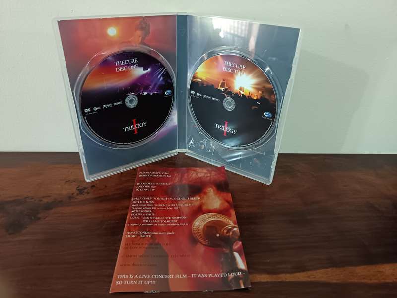 The Cure Trilogy Music DVD
