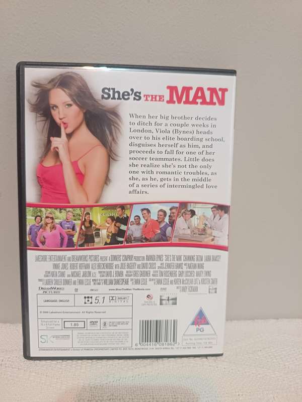 She's the Man DVD
