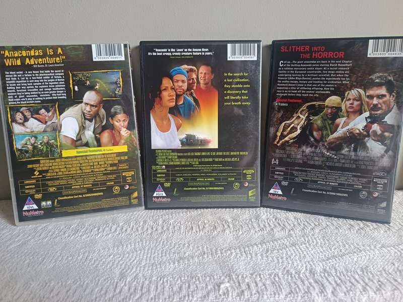 Anaconda 3-movie Combo