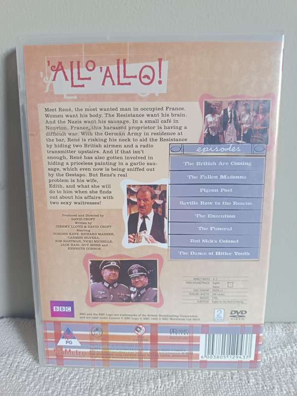 Allo Allo Series 1 DVD