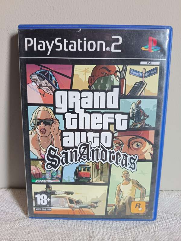 Grand Theft Auto San Andreas PS2