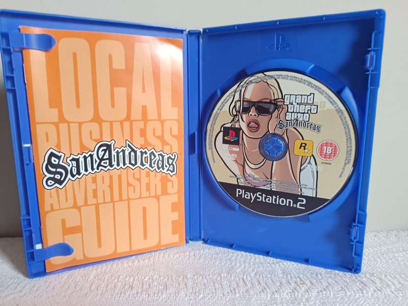 Grand Theft Auto San Andreas PS2