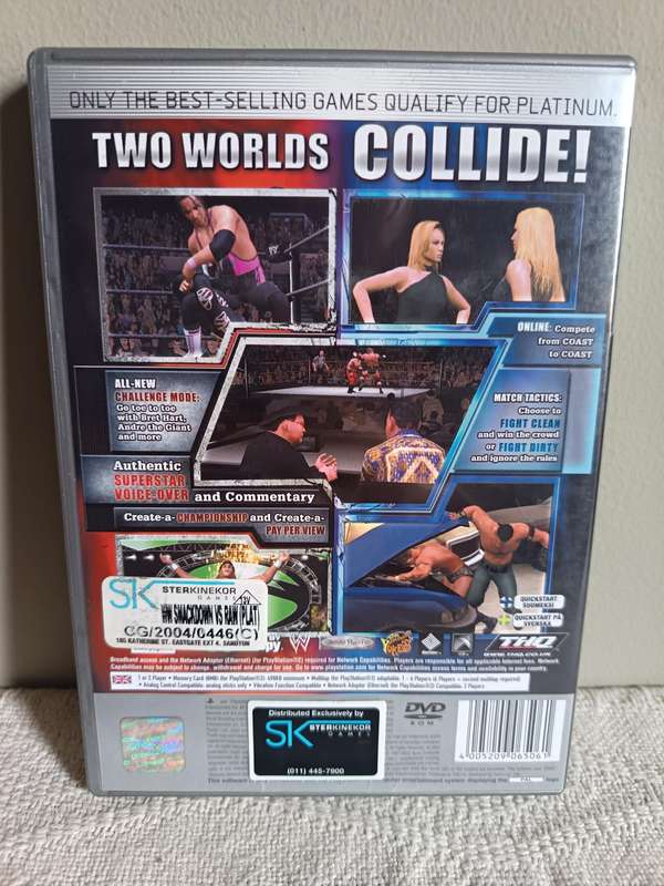 WWE SMACKDOWN VS RAW PS2