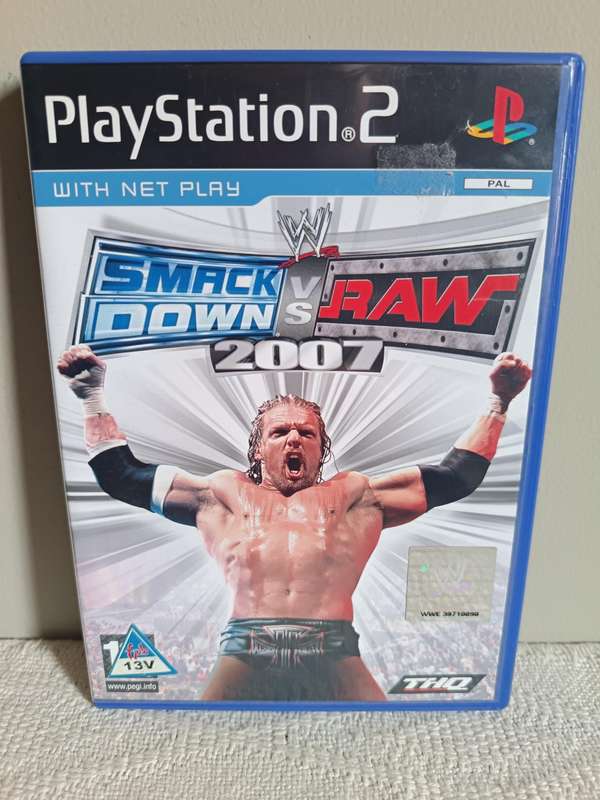 WWE SMACKDOWN VS RAW 2007 PS2