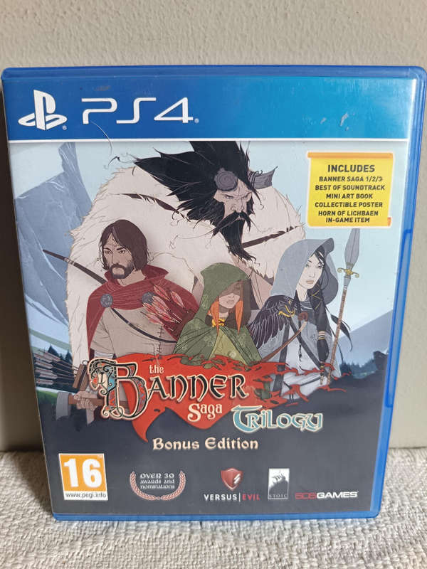 The Banner Saga Trilogy Bonus Edition on PS4