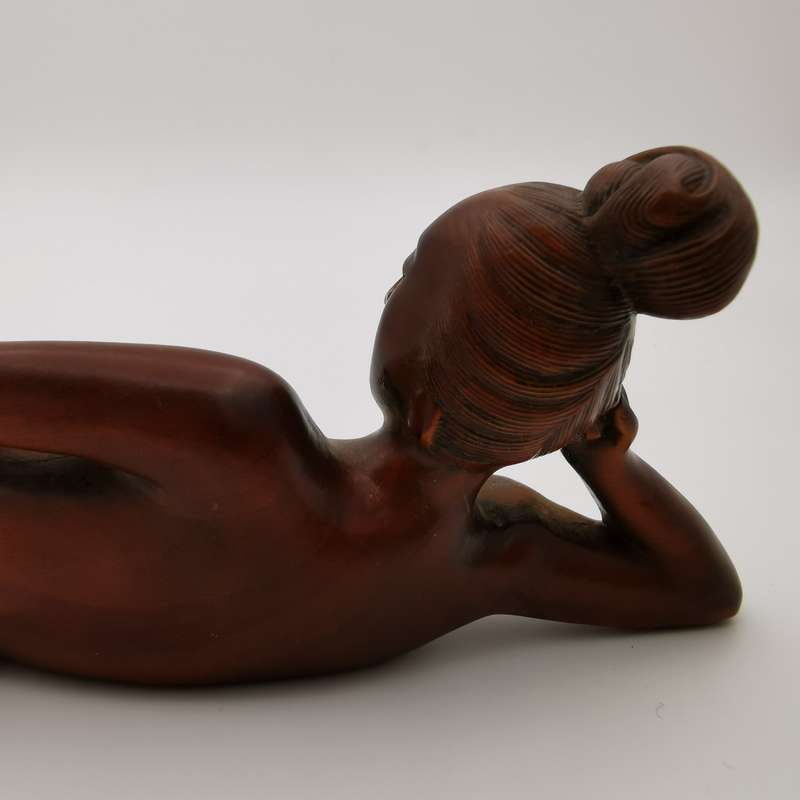Highly Detailed Hand Crafted rosewood carving Chinese Figurine