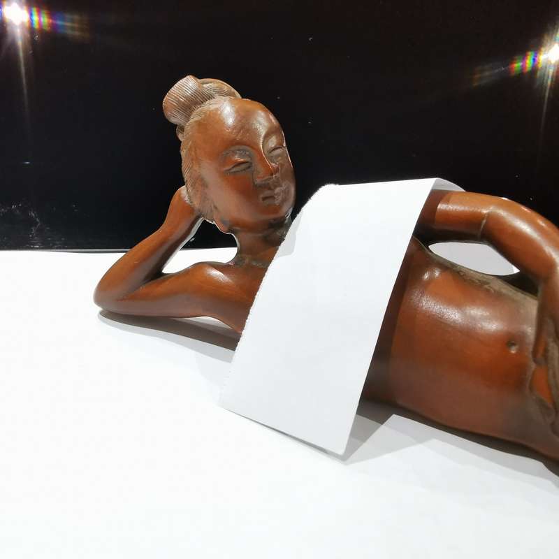 Highly Detailed Hand Crafted rosewood carving Chinese Figurine
