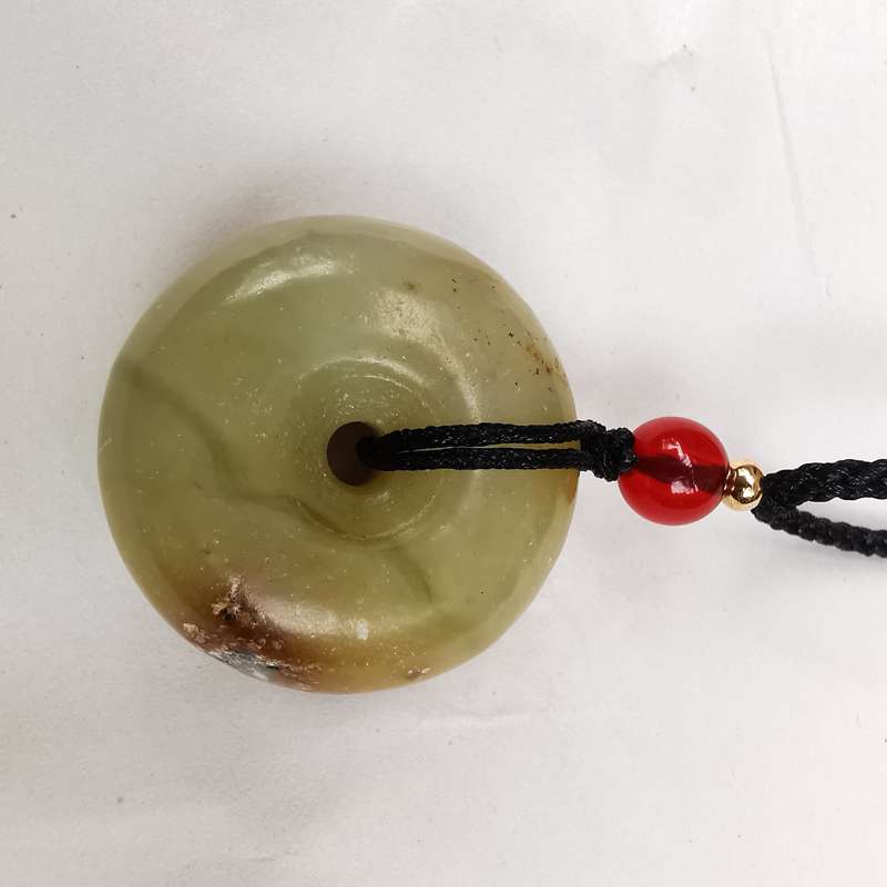 Antique Chinese Hotan jade Pendant(Late Qing Dynasty1875-1912)