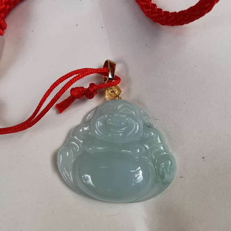 Antique Chinese BUDDHA jade Pendant