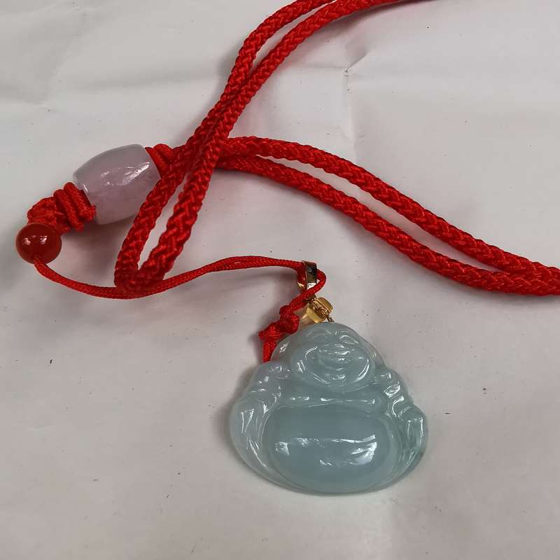 Antique Chinese BUDDHA jade Pendant