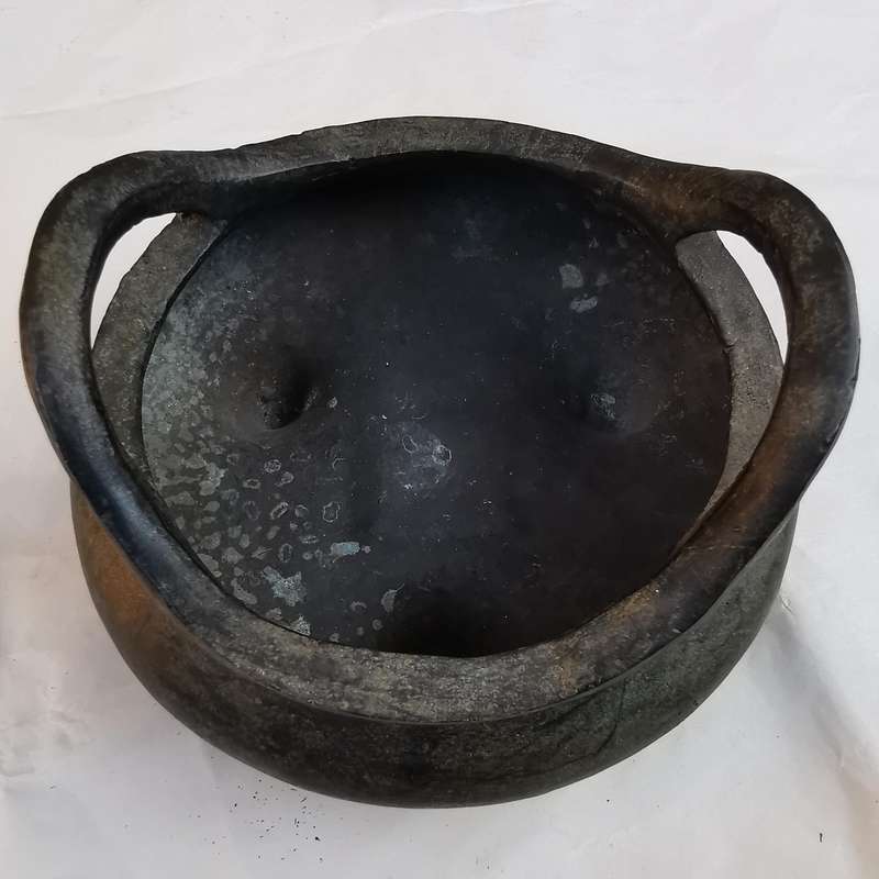 Chinese antique Late 18th century Qing Dynasty copper censer