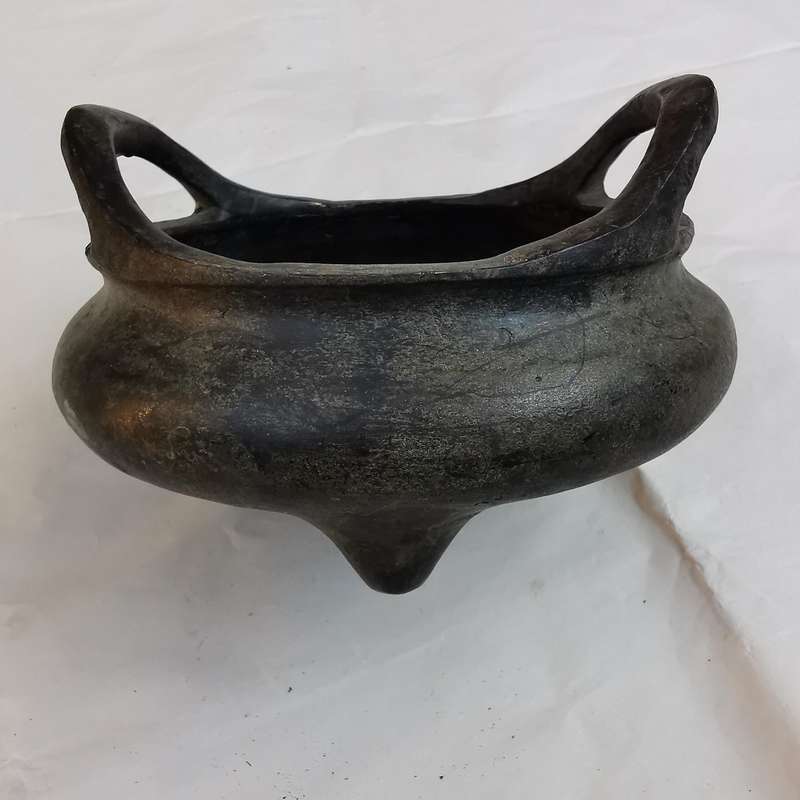 Chinese antique Late 18th century Qing Dynasty copper censer