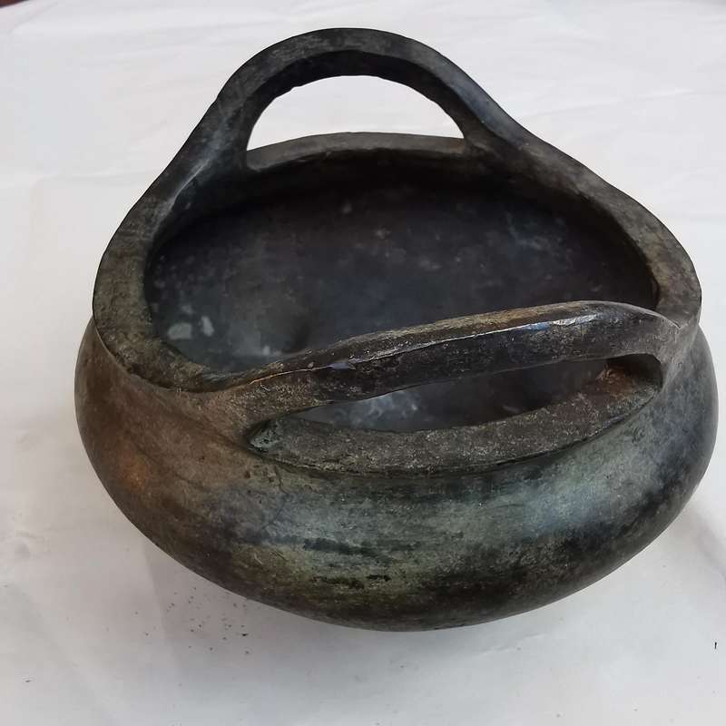 Chinese antique Late 18th century Qing Dynasty copper censer
