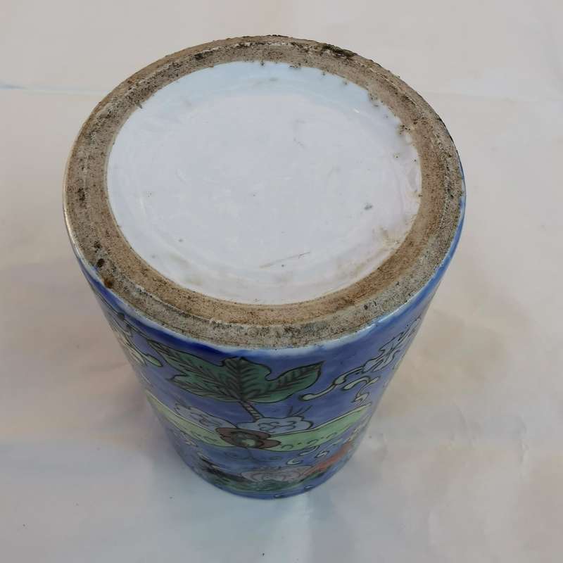 Antique Chinese Porcelain pen holder MINGUO(Late Qing Dynasty1875-1912)