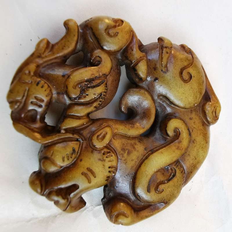 Chinese Jade Original Carving(MINGUO)