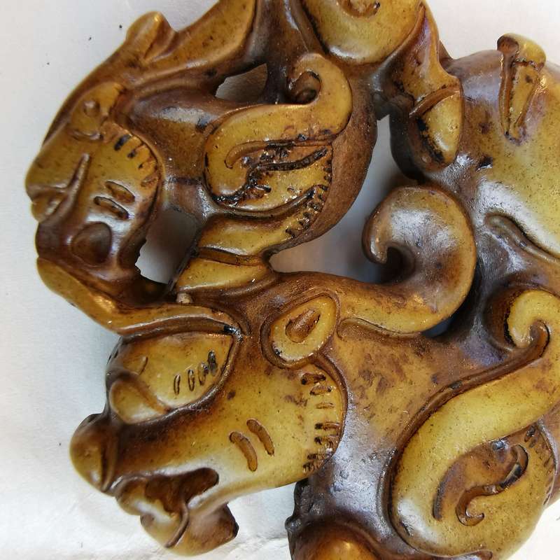 Chinese Jade Original Carving(MINGUO)
