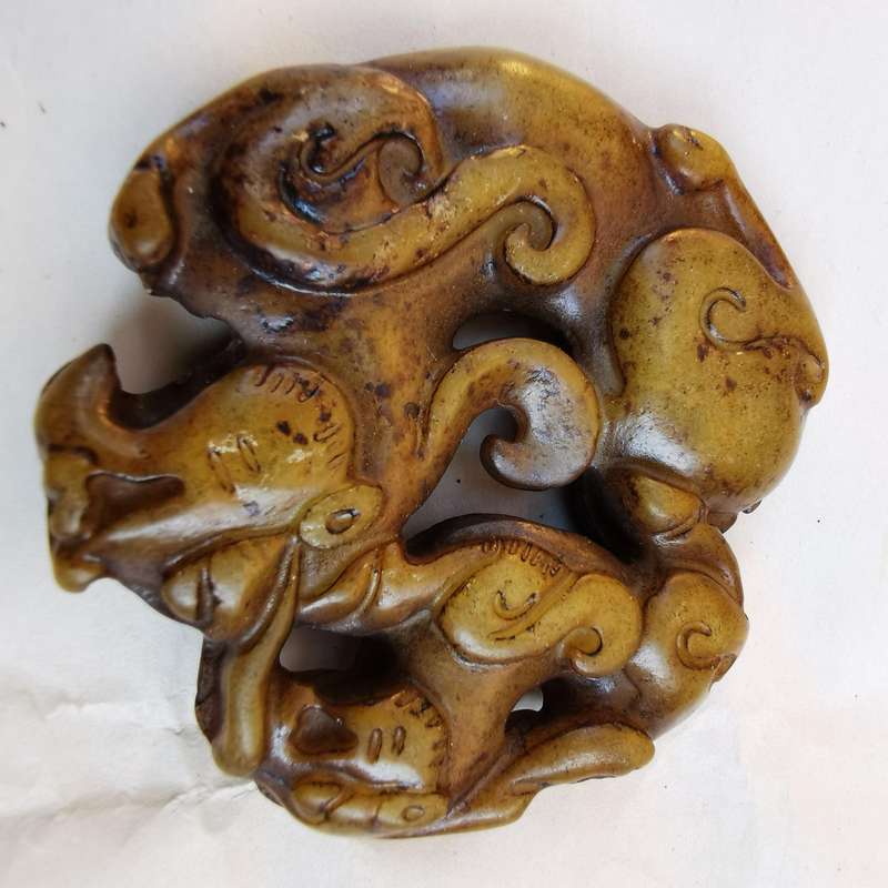 Chinese Jade Original Carving(MINGUO)
