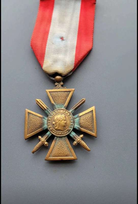 Frenceh Overseas War Cross Medal