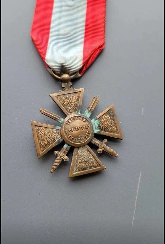 Frenceh Overseas War Cross Medal