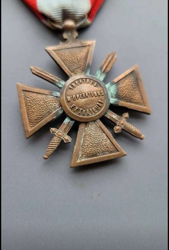 Frenceh Overseas War Cross Medal