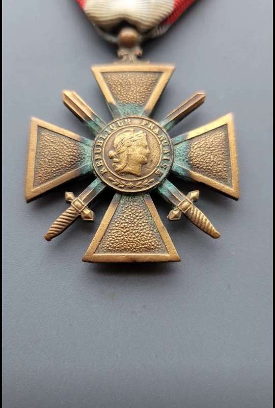 Frenceh Overseas War Cross Medal