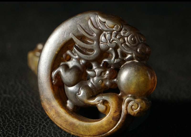 Chinese Jade Original Carving(Late Qing Dynasty1875-1912)