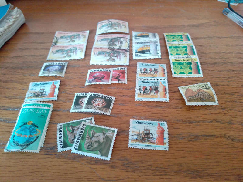 Zimbabwe stamps mix