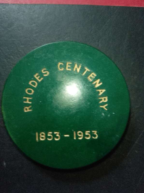 Rhodes Centenary 1853 -1953